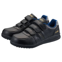 【セーフティーシューズ】シモン Simon 耐滑静電プロスニーカー 28.0cm ブラック NS618クロセイデン 280 1足