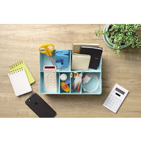 JEJアステージ デスクトート ブルー 1個