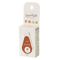 プラス デコレーションテープ デコラッシュ 幅6mm 読書 52064 3個