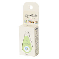 プラス デコレーションテープ デコラッシュ 幅6mm 弁当 52065 3個