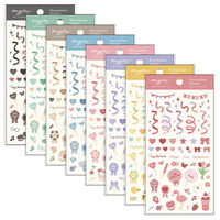 myfa（ミファ）デコレーションシール ミントグリーン 1セット（2枚） LIHIT LAB.（リヒトラブ）