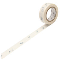 カモ井加工紙 マスキングテープ mt ミナペルホネン choucho logo・navy 幅15mm 5巻