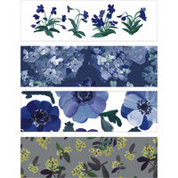 キングジム マスキングテープKITTA キッタ（フラワ-６） 5冊（40枚入×5） KIT063