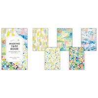 キングジム マスキングテープブック はがき エノグ シートサイズ 10冊（10枚入×10） 100×148mm 9672-002