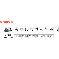 シヤチハタ おなまえスタンプ 大・小文字セット GA-CA