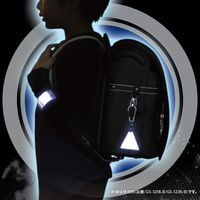 キーホルダー　安全反射　リフラッシュ　ブレイブ　ブルー　GS-1218-B　ソニック