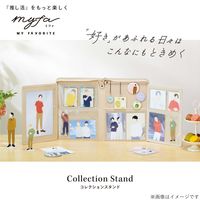 myfa（ミファ）コレクションスタンド チャコールブラック 1セット（2個） LIHIT LAB.（リヒトラブ）