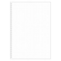 リヒトラブ（LIHIT LAB.） ツイストノート 専用リーフ セミB5 5mm方眼 30枚 N1600SW 2組