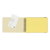 ロルバーン リングノート ポケット付メモ 横型 M ライトピンク 500940561 1冊 デルフォニックス（Rollbahn）