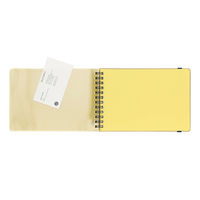 ロルバーン リングノート ポケット付メモ 横型 L ホワイト 500941100 1冊 デルフォニックス（Rollbahn）