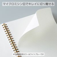 コクヨ ソフトリング スーファ A5変形 4mm方眼罫 80枚 ウォームグレー ス-SV738S4-DM