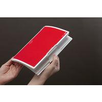 キングジム　ダブルリングノート　テフレーヌ　フラップ　Ａ５タテ　背幅１１ｍｍ　横罫７ｍｍ　グレー　９８０４ＴＥクレ