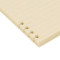 ロルバーン フレキシブル リフィル L 7mm罫 クリーム ノート デルフォニックス（Rollbahn）