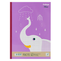 日本ノート カレッジアニマル学習帳 漢字ドリル用ノート セミB5 84字 ゾウ 漢字練習帳 国語 LP60 2冊