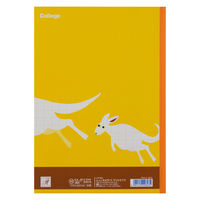 日本ノート カレッジアニマル学習帳 社会 セミB5 5mm方眼 カンガルー LP40 2冊