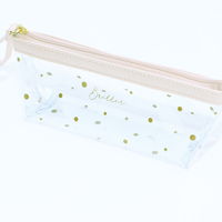 ラボクリップ ペンケース クリア 船形 ブリエ ホワイト B22-BRCP02-WH 勝竜社