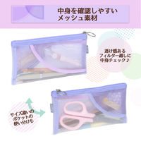 プラス ペンケース フラットタイプ パスティ パープル 98781 1個