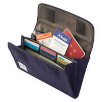 リヒトラブ(LIHIT LAB.) アコーディオンポーチ S ネイビー A7701-11