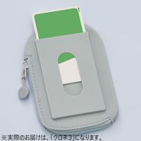 リヒトラブ(LIHIT LAB.) PuniLabo（プニラボ） パスポーチ 定期入れ・パスケース クロネコ A7784-3