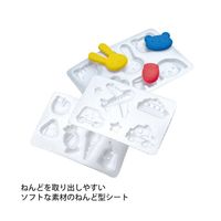 日本のお米でつくったねんど 5色入 ねんど型付 093111 デビカ