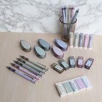 トンボ鉛筆 MONO文具セット アッシュカラー ラベンダー 0.3 PCC-643EAZ 1セット