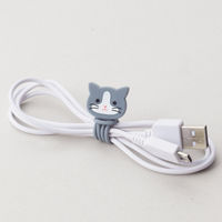 リヒトラブ(LIHIT LAB.) PuniLabo（プニラボ） マグネットバンド 3セット（2本入×3） ハチワレネコ A7722-4