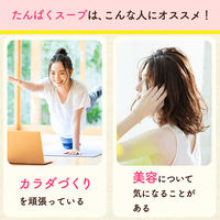 クノール たんぱく質がしっかり摂れるスープ コーン スティック 15本入 1袋 プロテイン タンパク質   カルシウム  ビタミン（わけあり品）