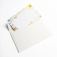 包む メッセージカード スウィートフラワー TC0C5 1個