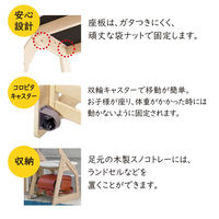 【軒先渡し】コイズミファニテック 4ステップチェア 板座 ウォルナット CDC-604WT 1台（直送品）