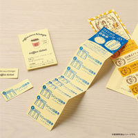 ヒサゴ 自分で作れるチケット・回数券 11枚綴り クリーム PK602S 1セット(1パック×2)