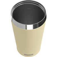 SIGG（シグ） ガラスストロー付き ステンレスマグ ヘリア イエロー 0.45L 50410 1個（直送品）