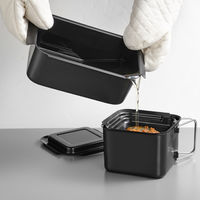 和平フレイズ ポコフリット 角型オイルポット0.8L RD-0097 1個