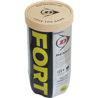 ダンロップ テニス ボール フォート DFFYL2TIN 1缶(2球)