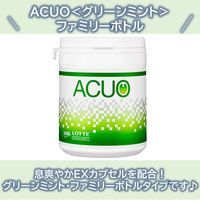 ACUO＜グリーンミント＞ファミリーボトル 6個 ロッテ アクオ ガム