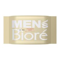 メンズビオレ フェイスシート 化粧水成分in 30枚入 花王　洗顔シート　ボディシート