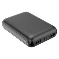 磁気研究所 Type-C入出力対応 10000mAh 薄型モバイルバッテリー ブラック HD2-MBTC10000BK 1個