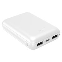 磁気研究所 Type-C入出力対応 10000mAh 薄型モバイルバッテリー ホワイト HD2-MBTC10000WH 1個