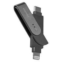 磁気研究所 Lightning&Type-C端子両対応 USBフラッシュメモリ 256GB HDLCUF139SW256G 1個