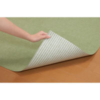 サンコー おくだけ吸着 ロングマット 60×120cm グリーン 撥水 洗える 日本製 消臭 保護 カット可能 ペット 犬 猫 KG-07 1個