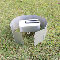 角利産業 SUNDRY ウインドスクリーン S コンパクトサイズ メスティンに収納可能 防風 風除け板 70226 1個（直送品）