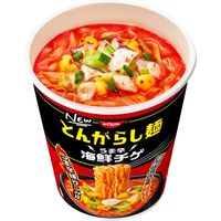 日清食品 日清のとんがらし麺 うま辛海鮮チゲ 1セット（12個） カップ麺 カップラーメン