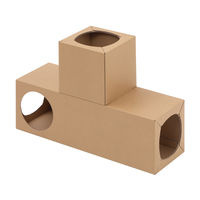 ねこねこトンネル トンネルセット（BOX 1個、L字 2個、T字 1個）アイリスオーヤマ