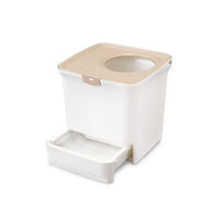 お部屋のにおいクリア消臭 猫用 システムトイレ（本体+消臭サンド+消臭シート）アイリスオーヤマ