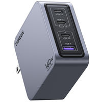 AC充電器 USB充電器 160W USB Type-C 3ポート USB-A 1ポート Nexode Pro 1個 UGREEN