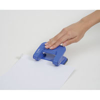 カール事務器 KCPー20 2穴パンチ ブルー KCP-20 1個