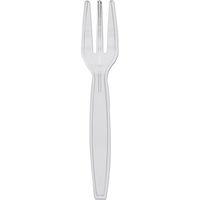 シモジマ ヘイコープラフォーク 9cm 透明 バラ 004513014 1袋(100枚)