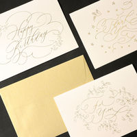 クレールフォンテーヌ ポレン カード封筒セット For you パールアイボリー cf12586set-fy 1パック