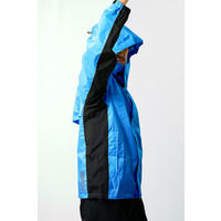 【レインウェア】 カジメイク レインスーツエボリューション ヘルメット対応 ターコイズ LL 7521 1着