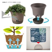 リッチェル ウルオポット 30型N ベージュ 298561 1個（直送品）