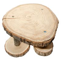 リーフ 形状お任せ 国産栗の木 小動物アスレチック 930771 1個（直送品）